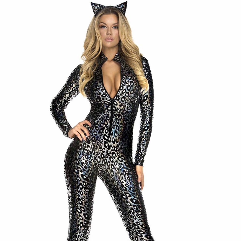 Brand New. Lustrous-Lynx-Sexy-Cat-Costume